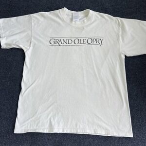 Vintage Y2K Grand Ole Opry Shirt Mens XL Gildan Heavy Cotton Country Music Tee